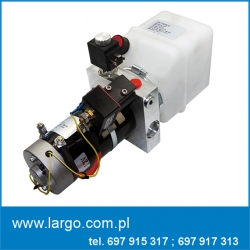 12C1306LG Agregat hydrauliczny 12V jednostronnego działania